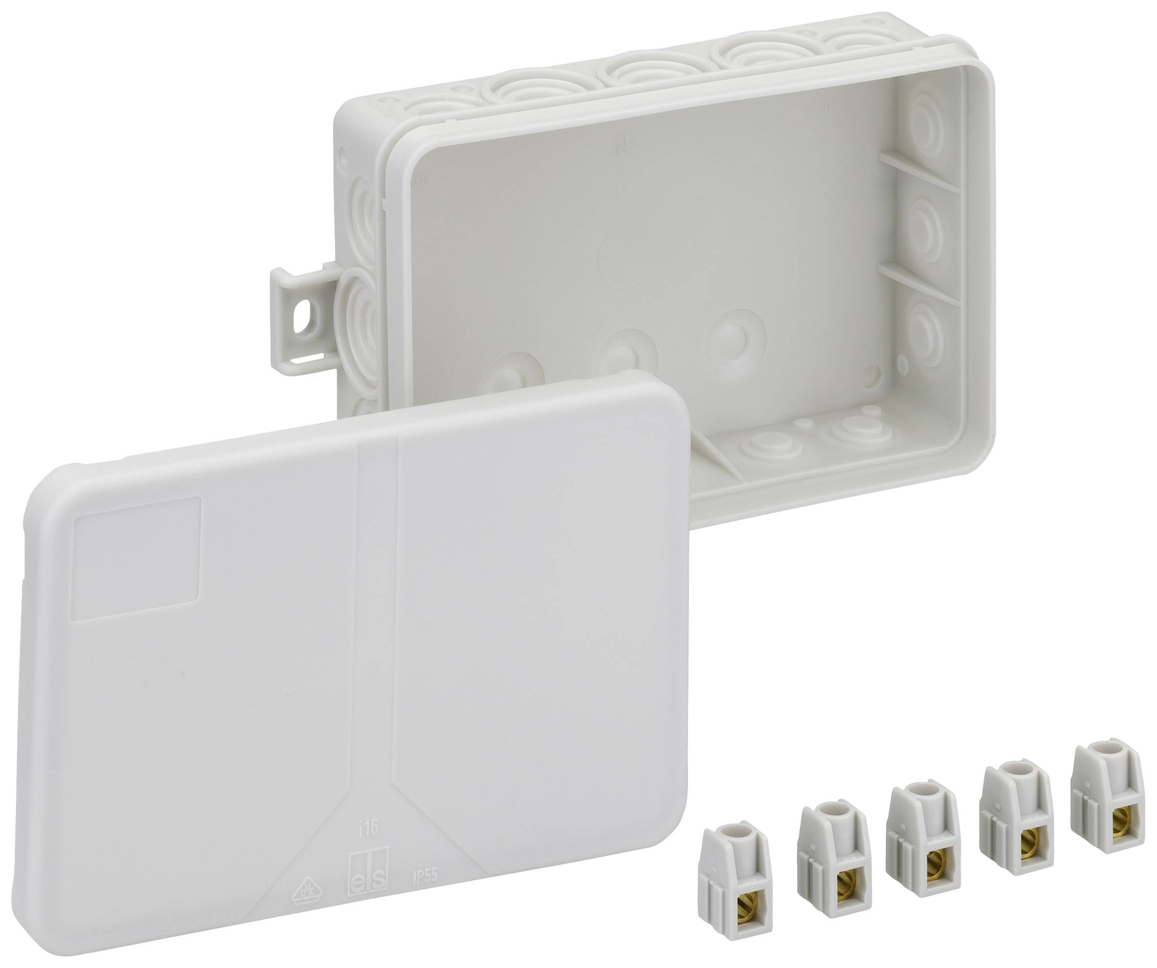 Spelsberg 33341601 Verbindungsdose (L x B x H) 85 x 130 x 37 mm Grau IP55