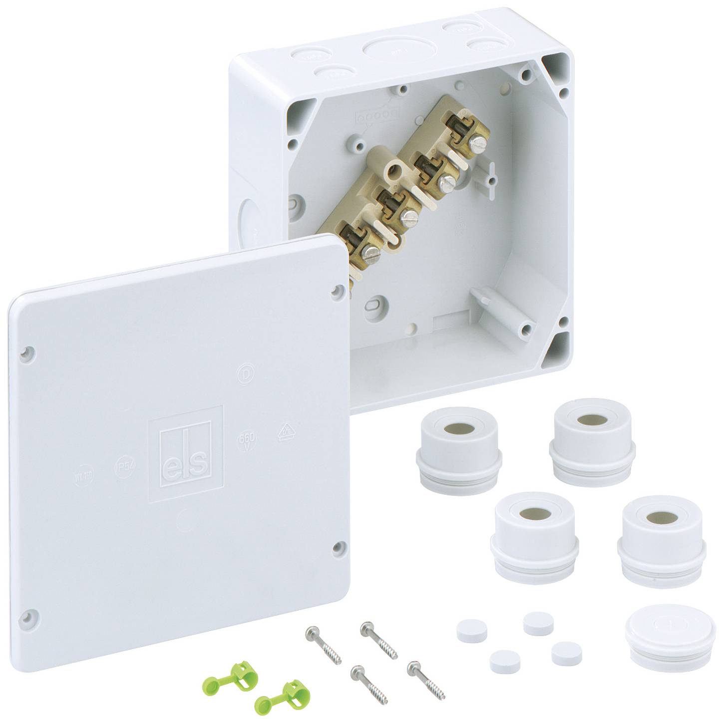 Spelsberg 41641201 Verbindungsdose (L x B x H) 165 x 165 x 76mm Grau IP54 1St.