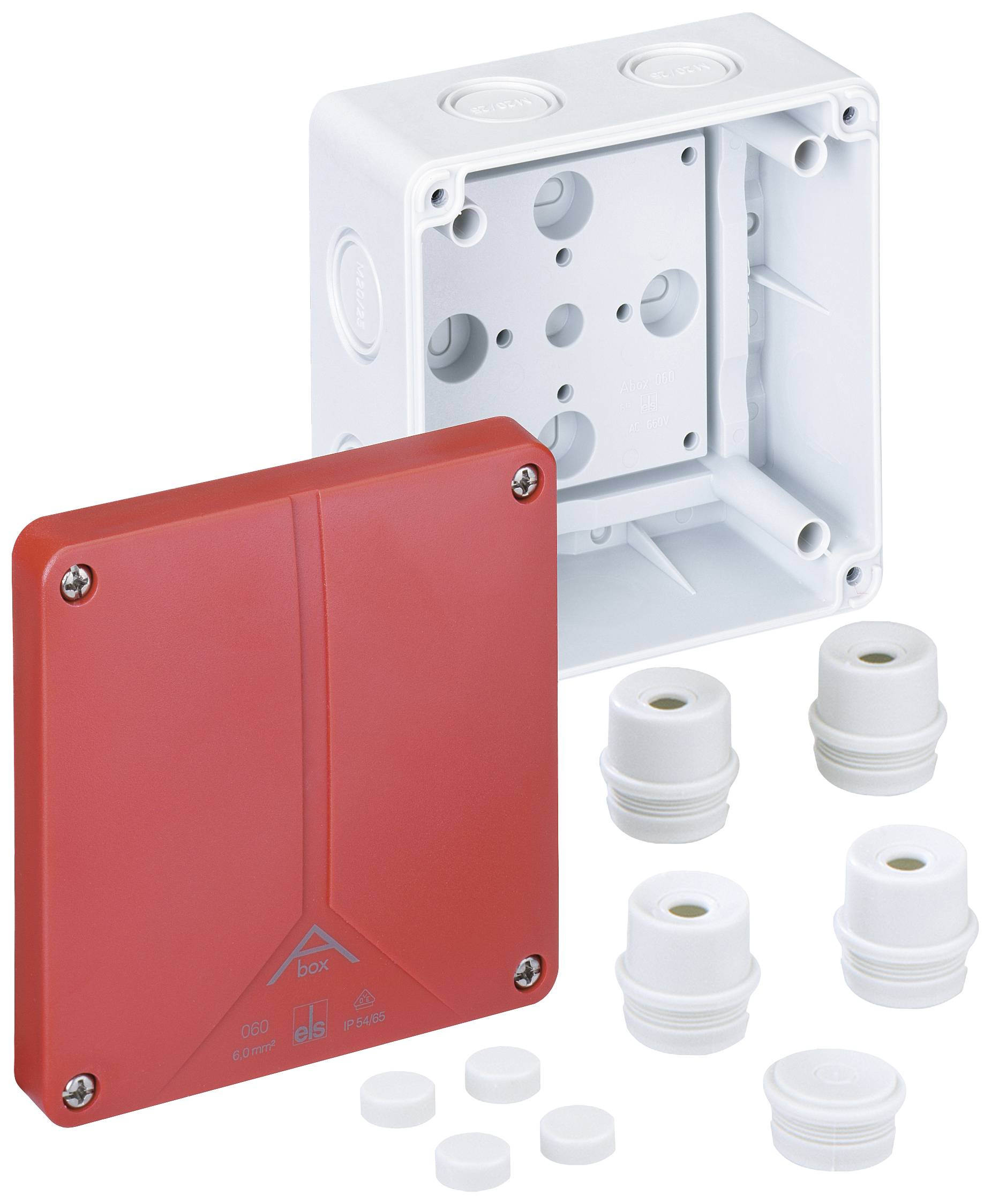 Spelsberg 80670701 Verbindungsdose (L x B x H) 110 x 110 x 67 mm Rot IP65 1 St.