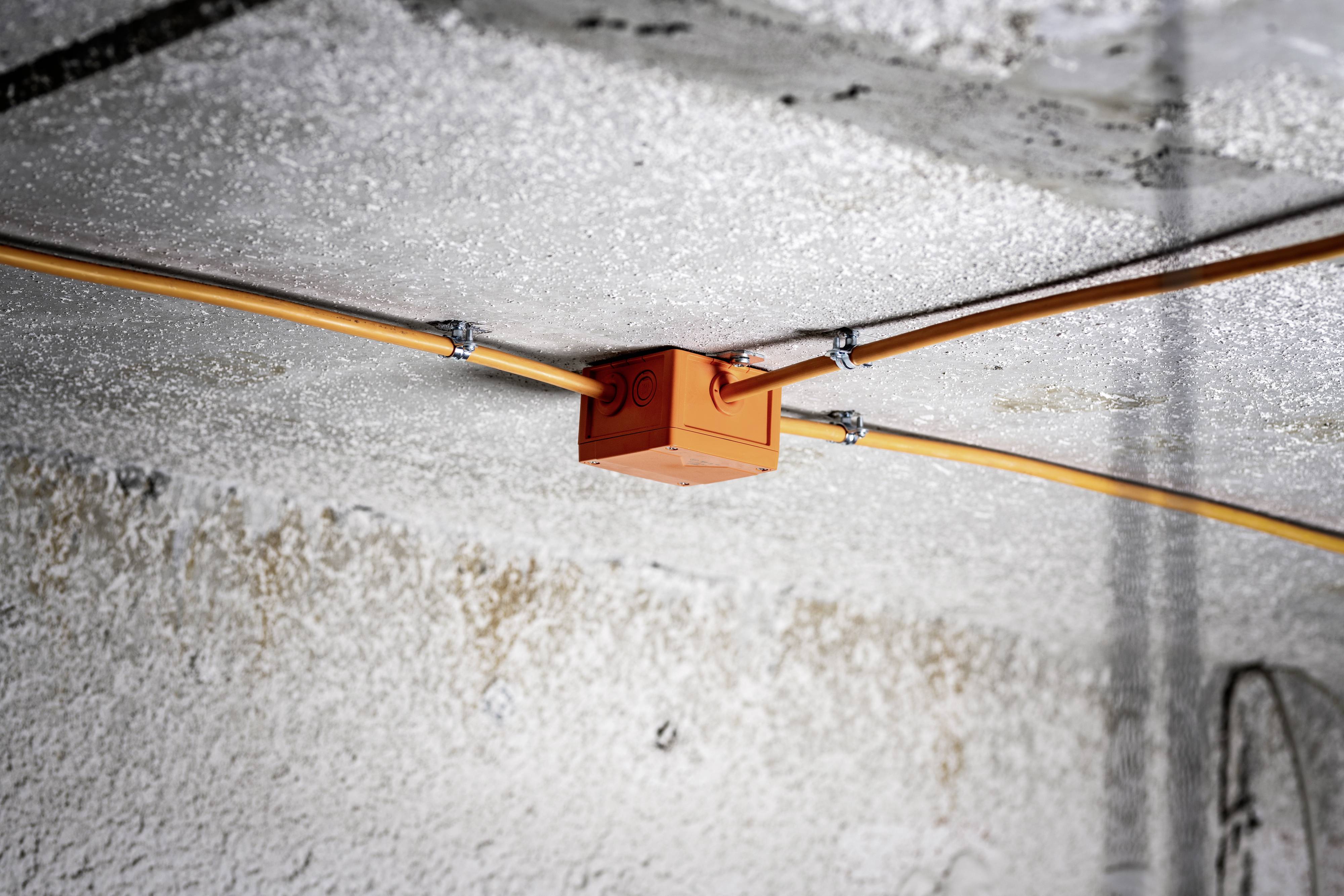 Spelsberg 86740001 Abzweigkasten (L x B x H) 100 x 100 x 70mm Orange IP66 1St.