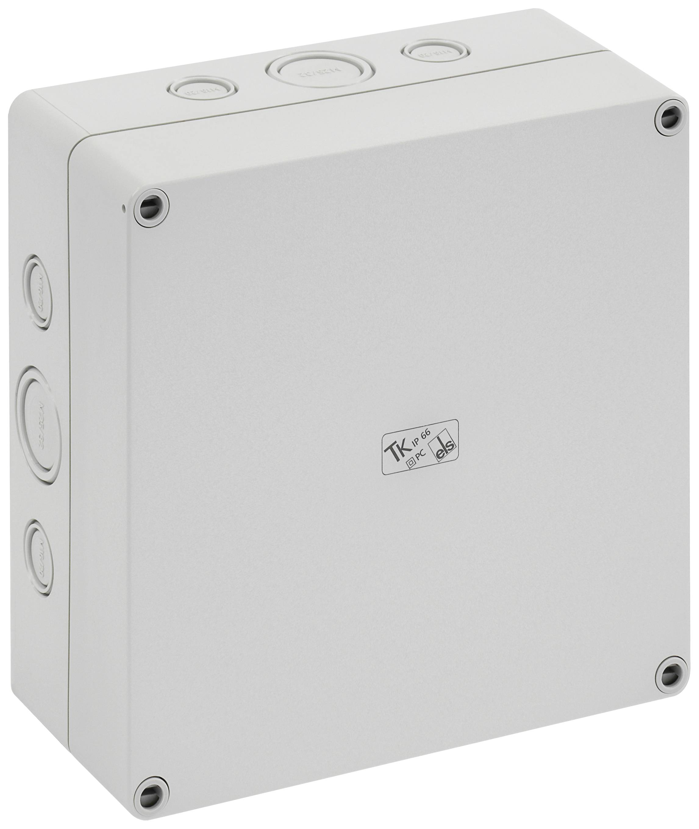 Spelsberg TK PC 1818-8f-m 12791301 Universal-Gehäuse 182 x 180 x 84 Kunststoff Grau 1St.