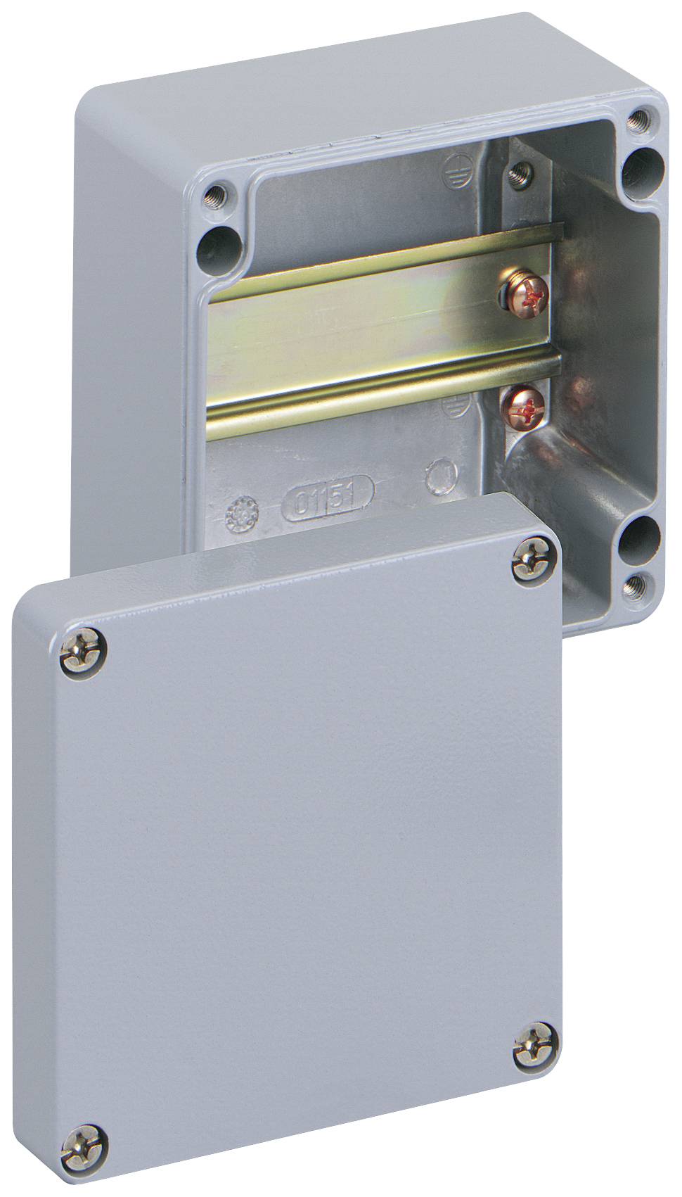 Spelsberg ALR 1212-L Reihenklemmen-Gehäuse 120 x 122 x 81 Aluminium Grau 1St.