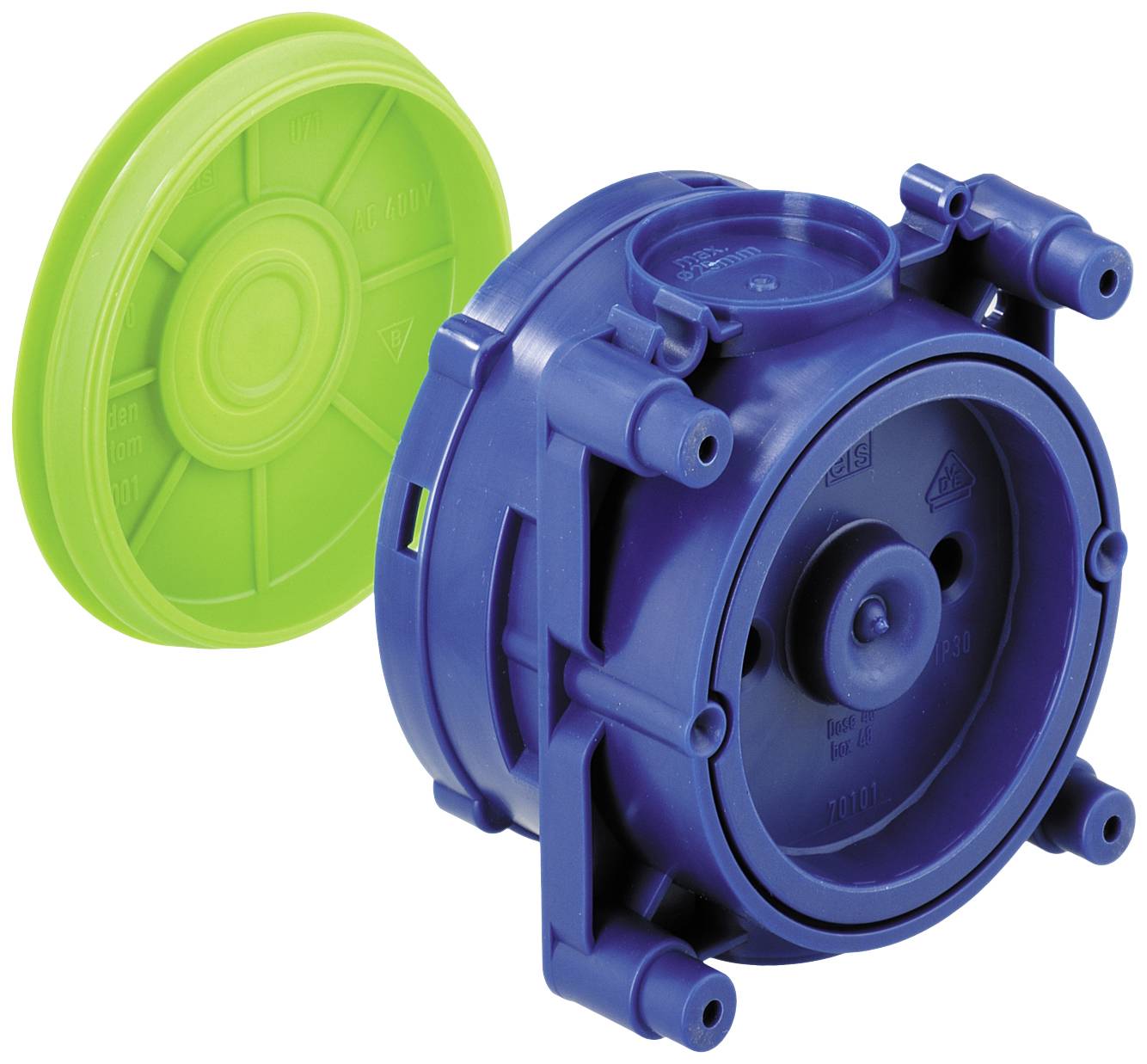 Spelsberg 97104501 Gerätedose halogenfrei, winddicht (Ø x H) 60mm x 50mm