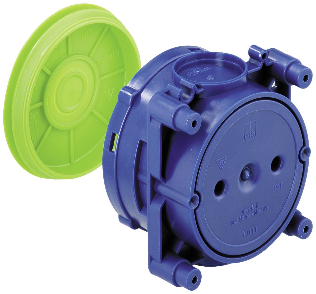 Spelsberg 97174501 Gerätedose halogenfrei, winddicht (Ø x H) 60mm x 50mm