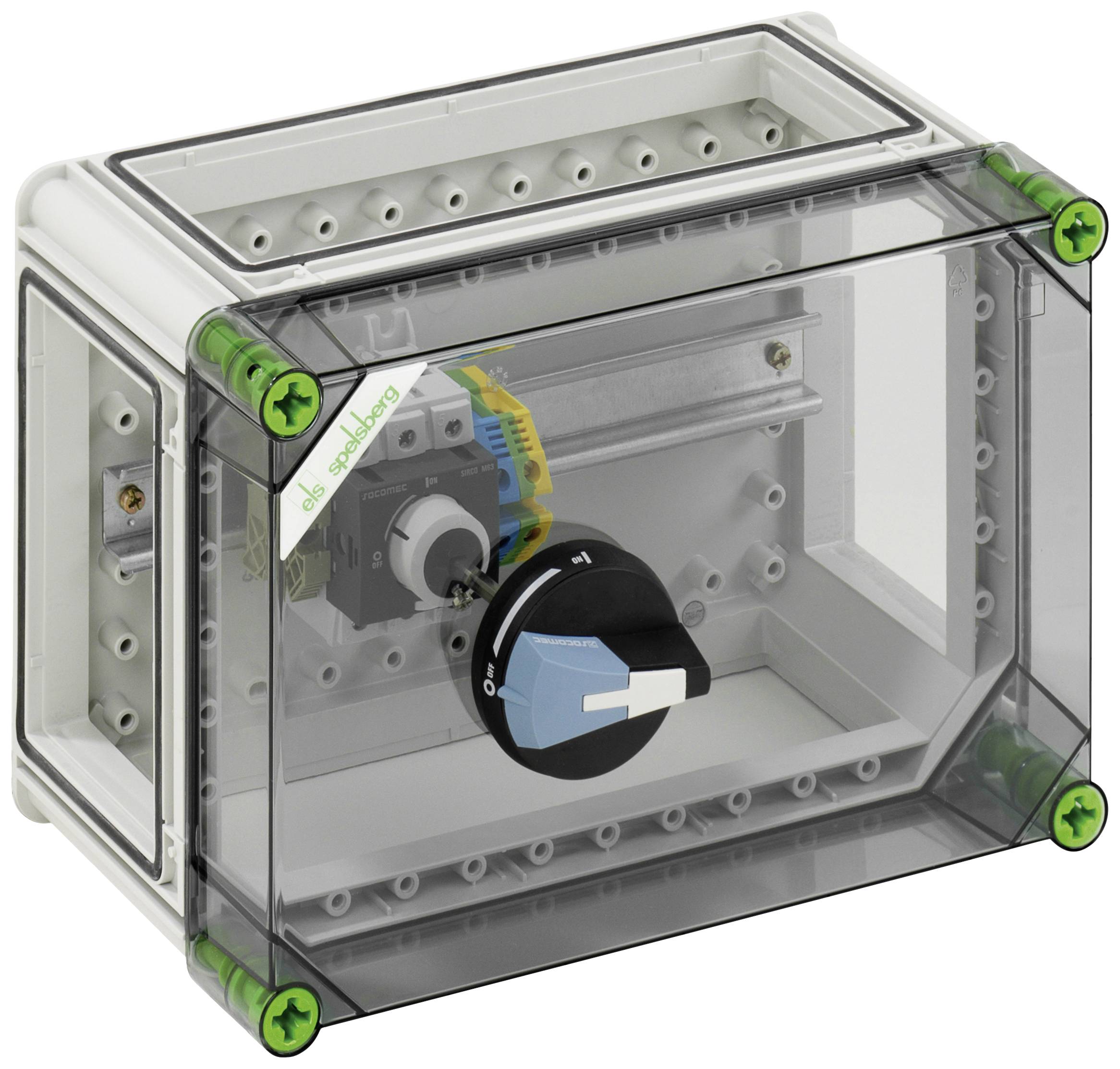 Spelsberg GTE 106 Lasttrennschalter 1 St. Schaltspannung (max.): 690 V/AC (B x H x T) 320 x 220 x 179mm