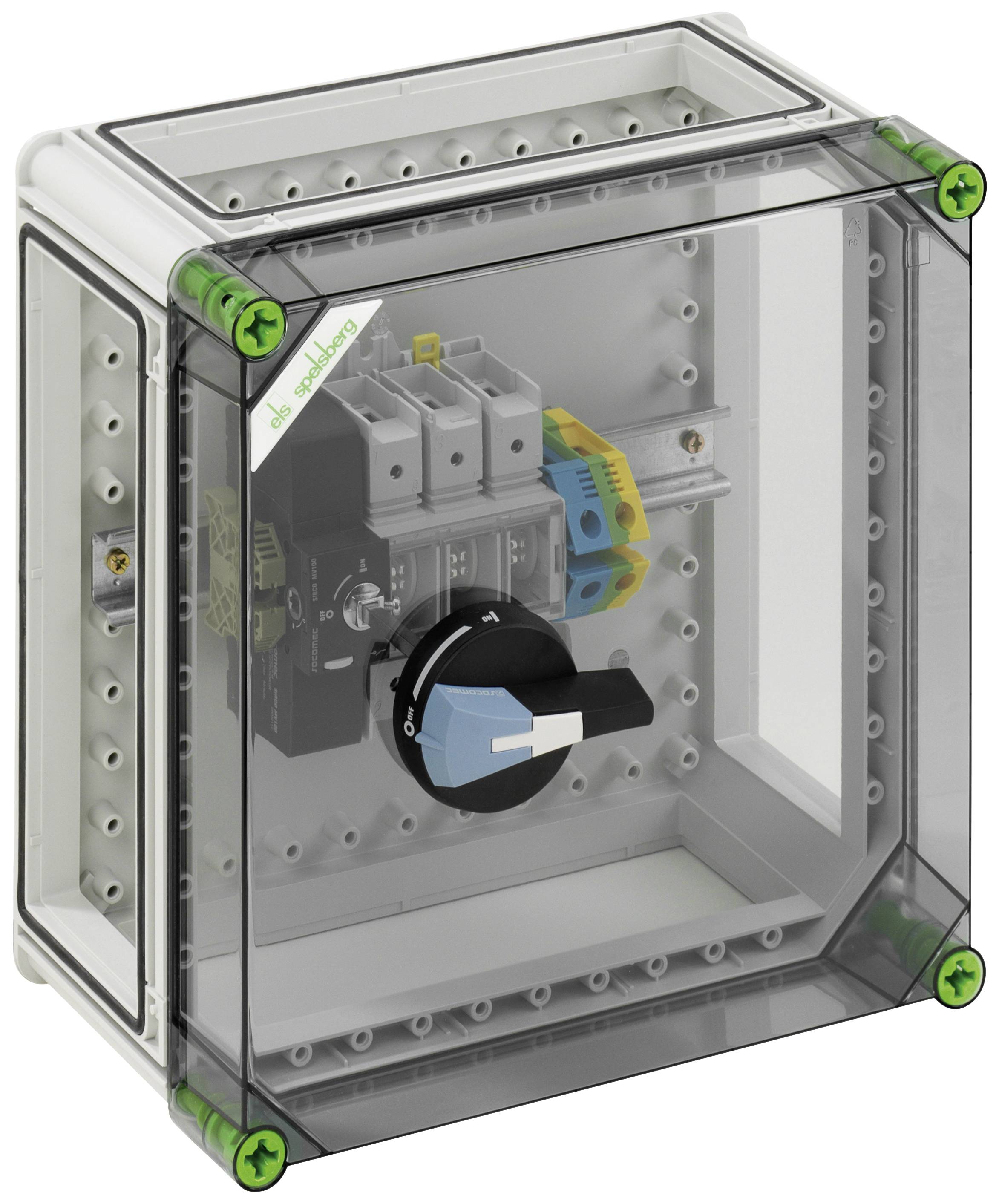 Spelsberg GTE 210 Lasttrennschalter 1 St. Schaltspannung (max.): 690 V/AC (B x H x T) 320 x 320 x 179 mm
