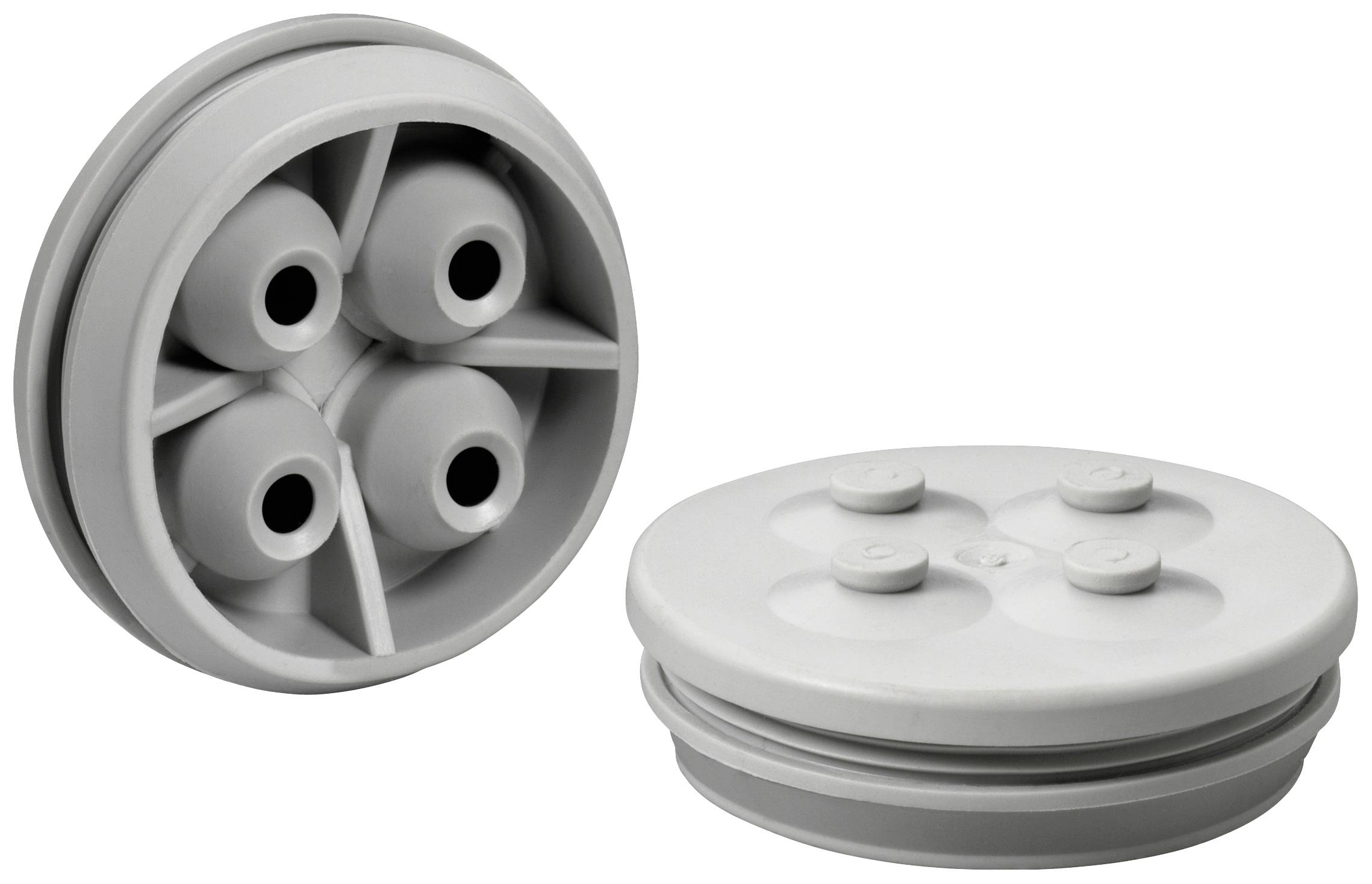 Spelsberg 26043301 Doppelmembranstutzen Lichtgrau 1 St.