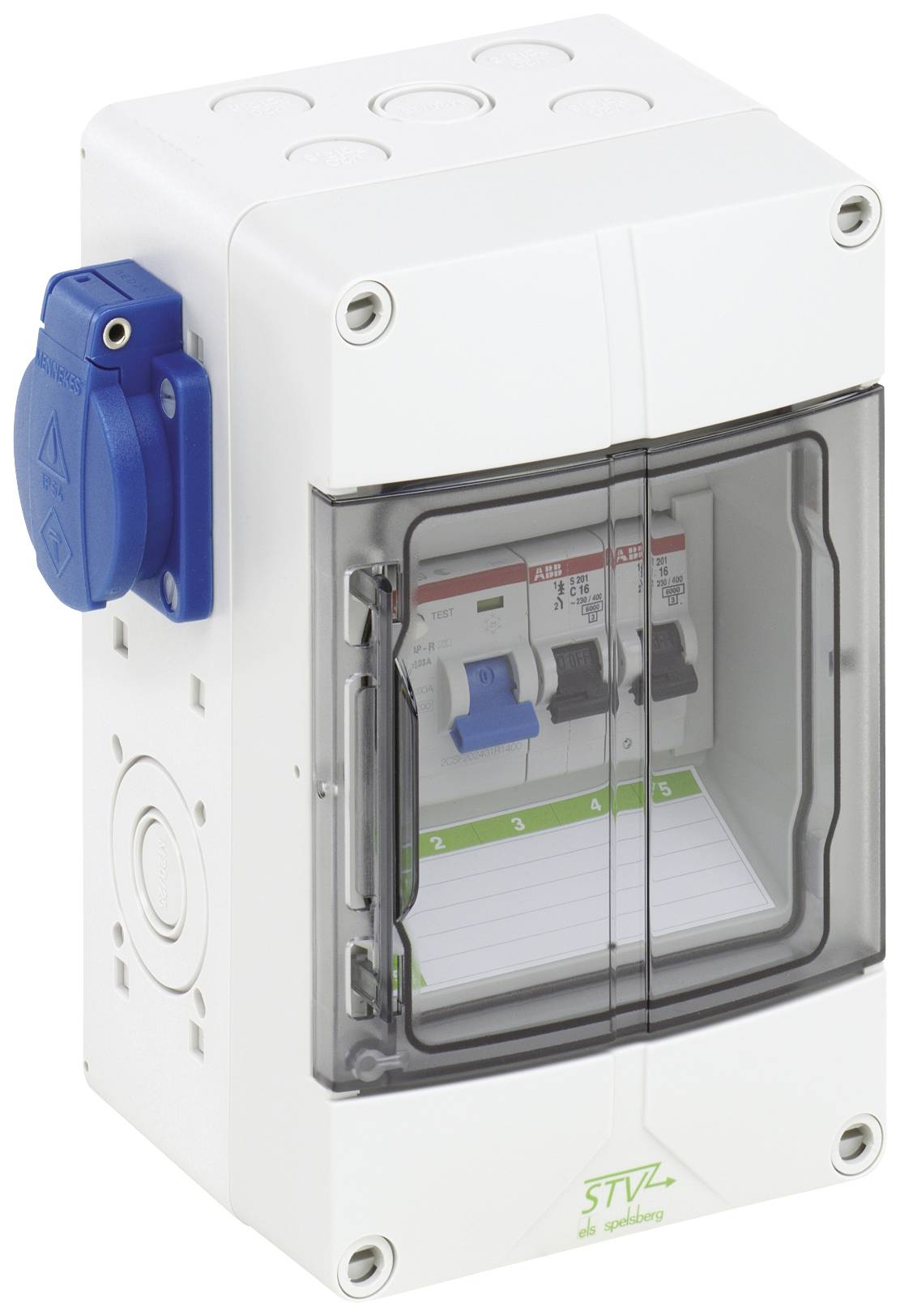 Spelsberg 72840201 STV 502-K Verteilerschrank Wand Inhalt 1 St.