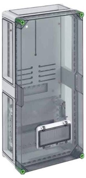 Spelsberg 02041001 GTZ 4-K Zählerschrank Aufbau Inhalt 1St.