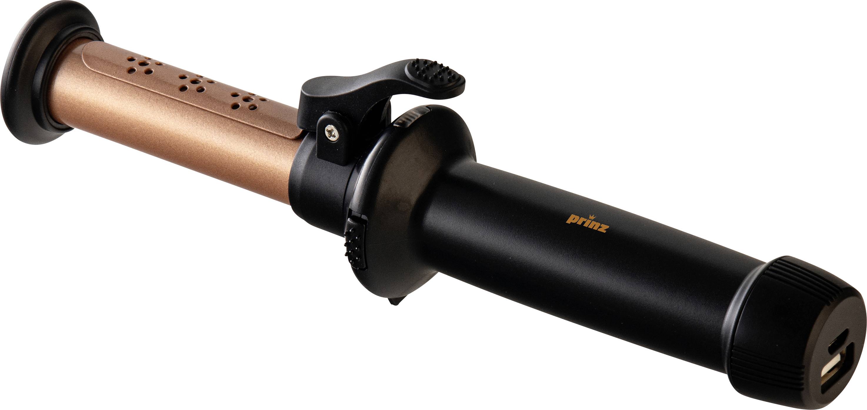 Prinz PZ-ALS1 Lockenstab Schwarz, Roségold