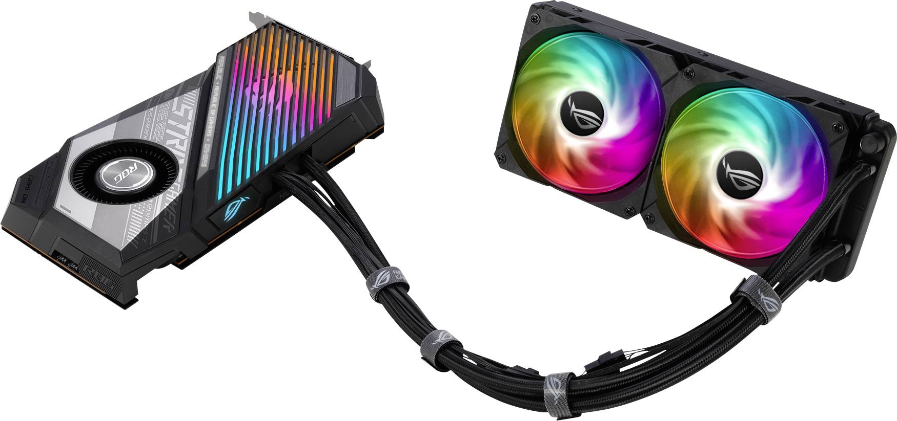 Asus Grafikkarte AMD Radeon RX 6900 XT Strix 16 GB GDDR6-RAM PCIe HDMI®, DisplayPort, USB-C™ RGB B