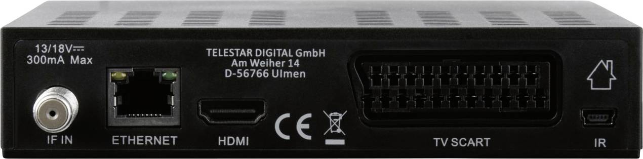 Imperial HD 6i kompakt SAT-Receiver Ethernet-Anschluss Anzahl Tuner: 1