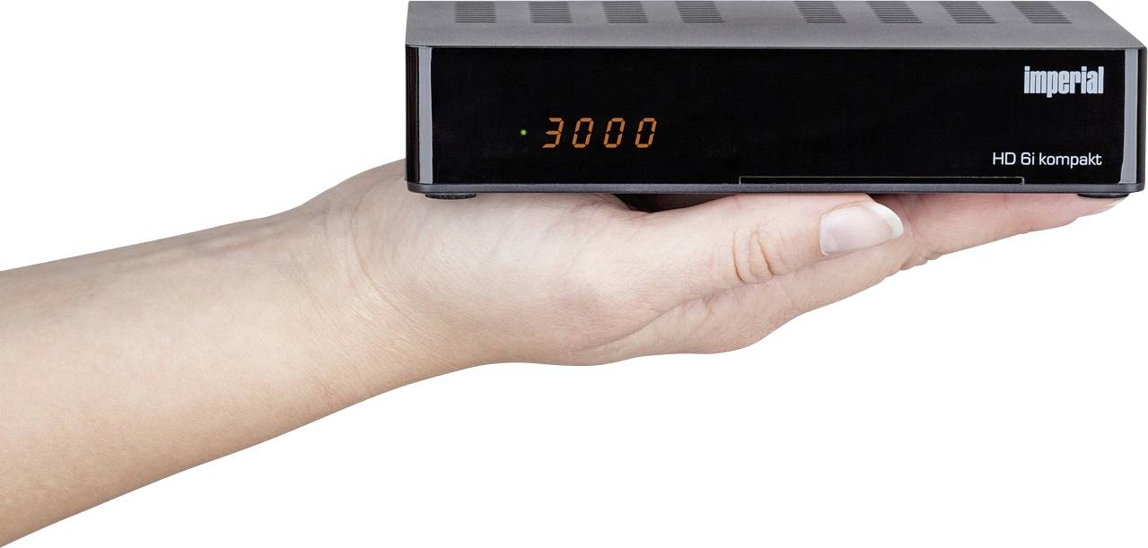 Imperial HD 6i kompakt SAT-Receiver Ethernet-Anschluss Anzahl Tuner: 1
