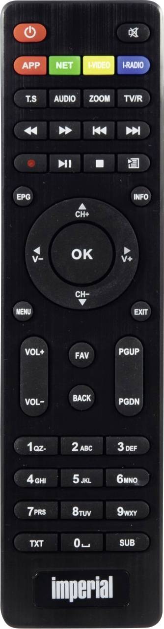 Imperial HD 6i kompakt SAT-Receiver Ethernet-Anschluss Anzahl Tuner: 1