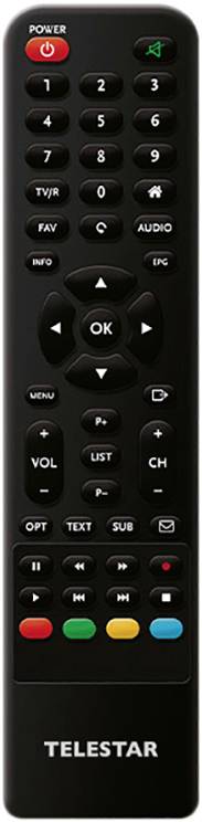 Telestar STARSAT HD+ SAT-Receiver Campingbetrieb, Front-USB, Ethernet-Anschluss Anzahl Tuner: 1