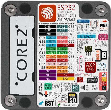 M5Stack K010 Mikrocontroller N/A 1 St.