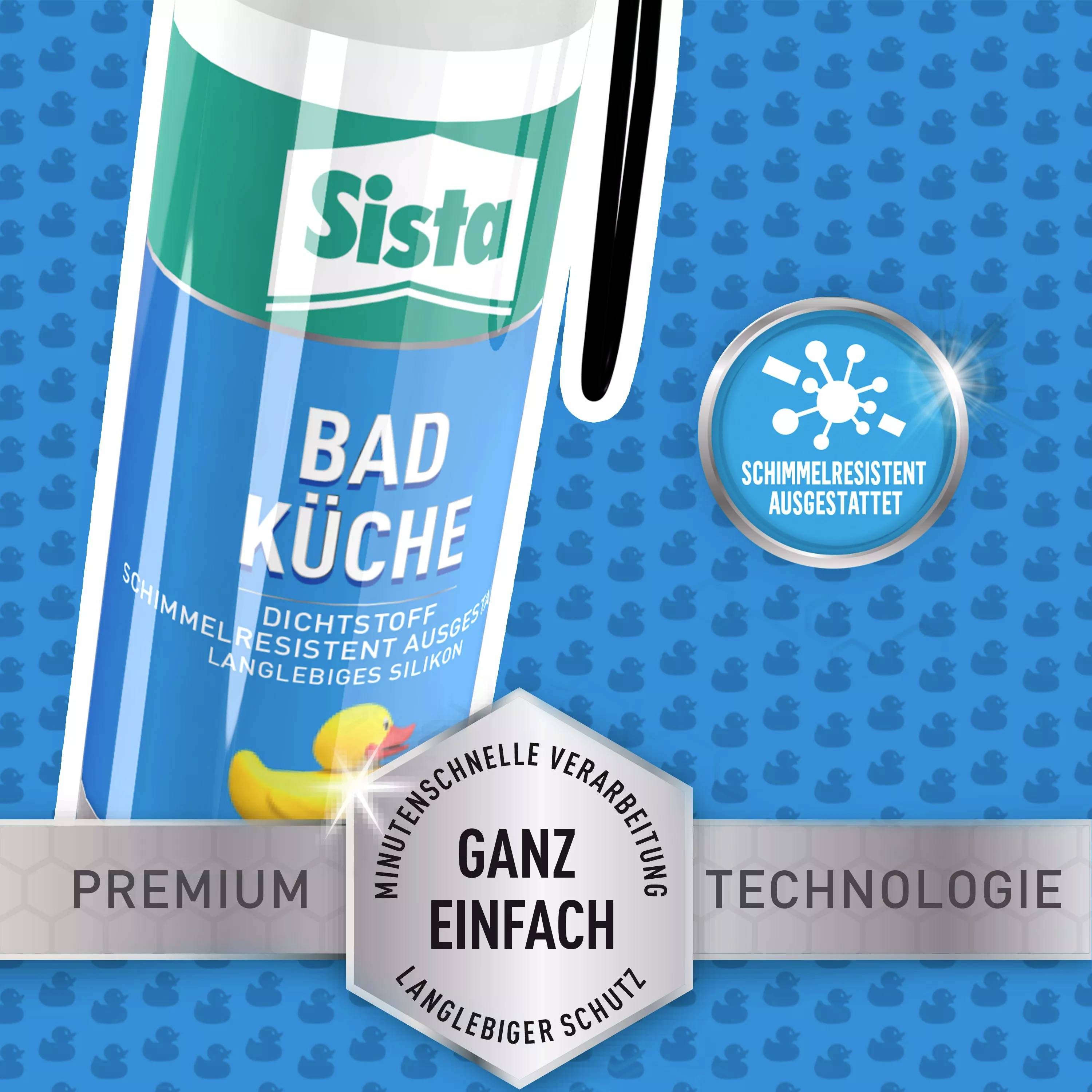 Sista SBKWS Sanitär-Silikon Herstellerfarbe Kiwi SBKWS 100 ml