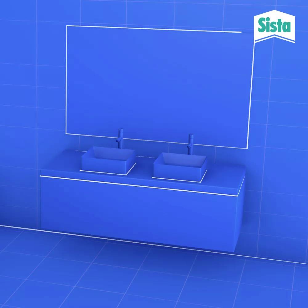 Sista SBKWS Sanitär-Silikon Herstellerfarbe Kiwi SBKWS 100 ml