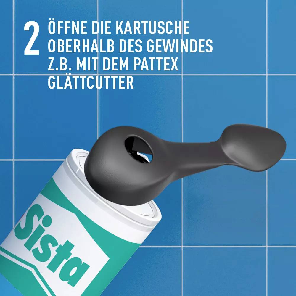 Sista SLBTR Sanitär-Silikon Herstellerfarbe Transparent SLBTR 280ml