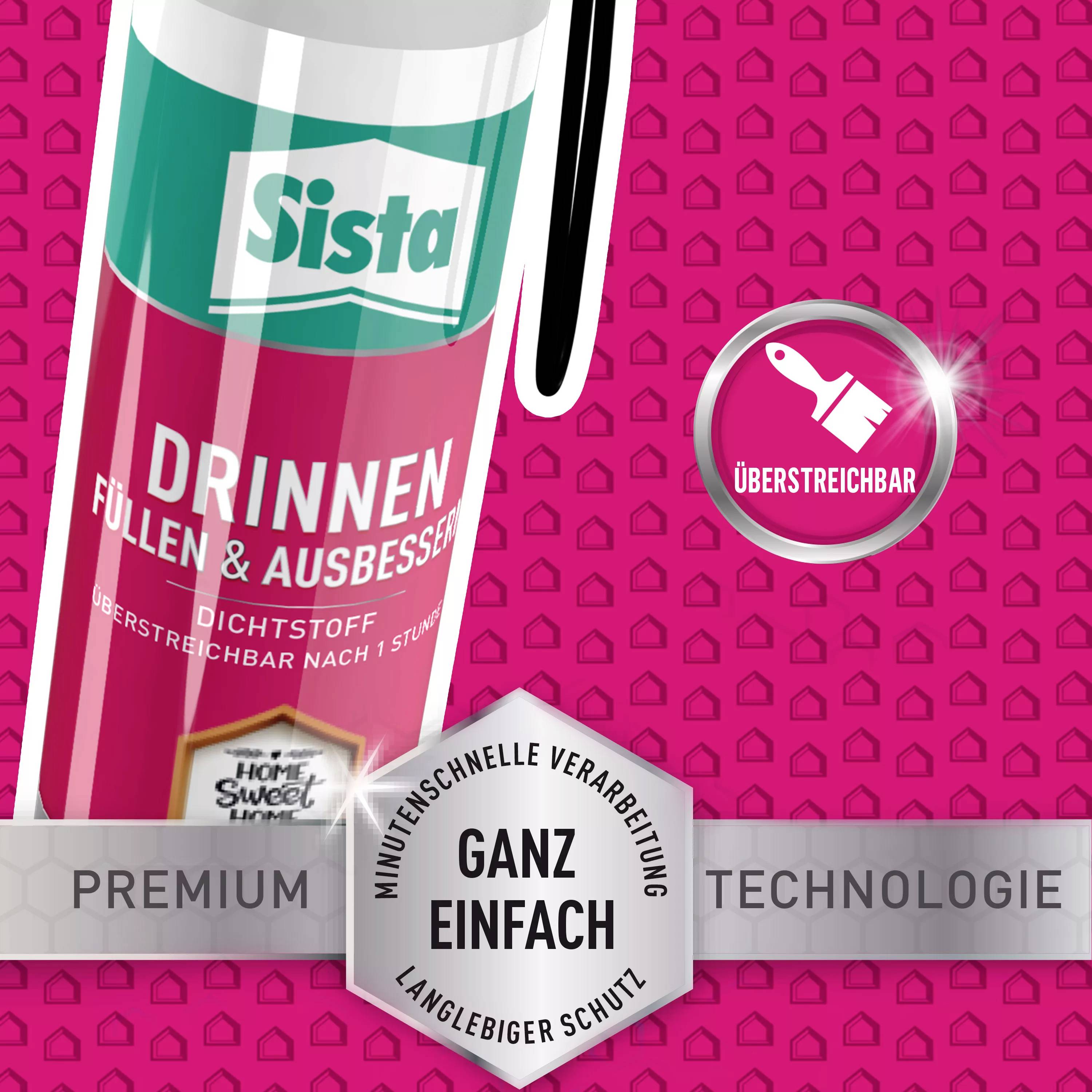 Sista SLIKW Sanitär-Silikon Herstellerfarbe Weiß SLIKW 100ml