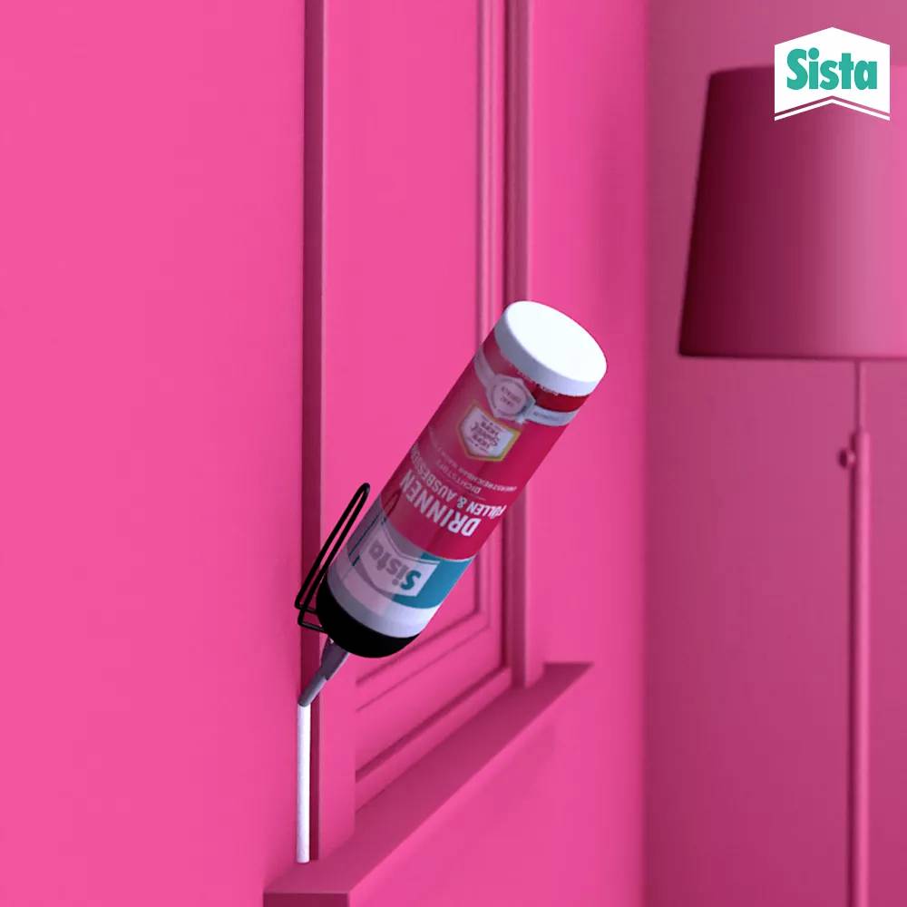 Sista SLIKW Sanitär-Silikon Herstellerfarbe Weiß SLIKW 100ml