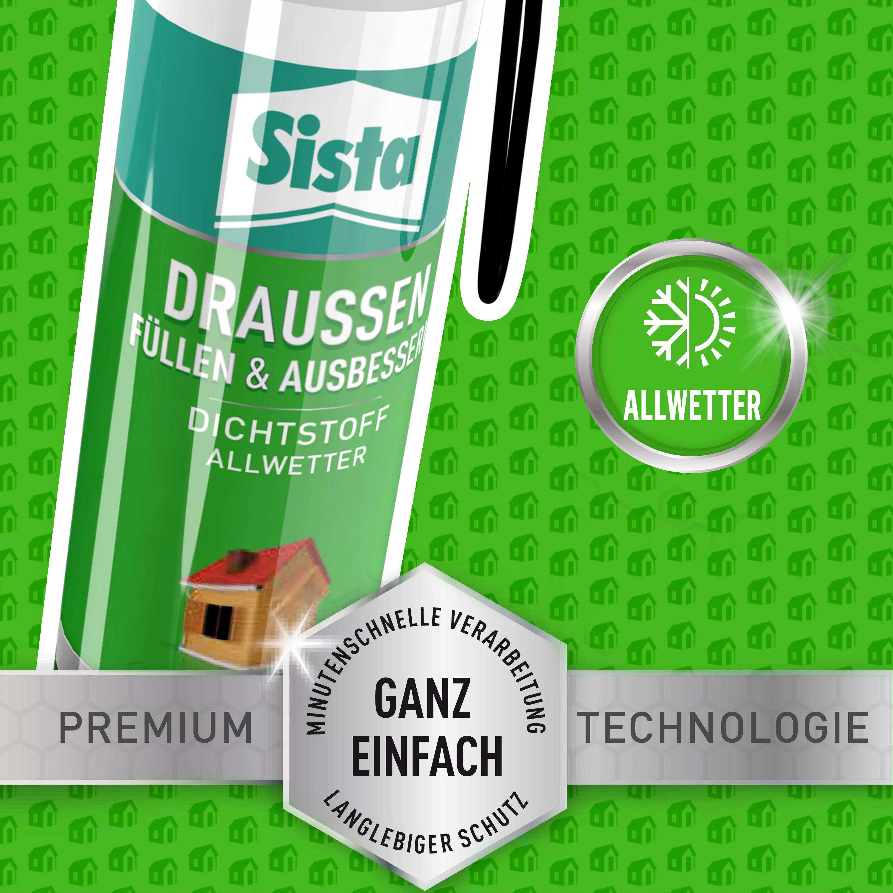 Sista Sealing Sanitär-Silikon Herstellerfarbe Transparent SLOKT 100ml