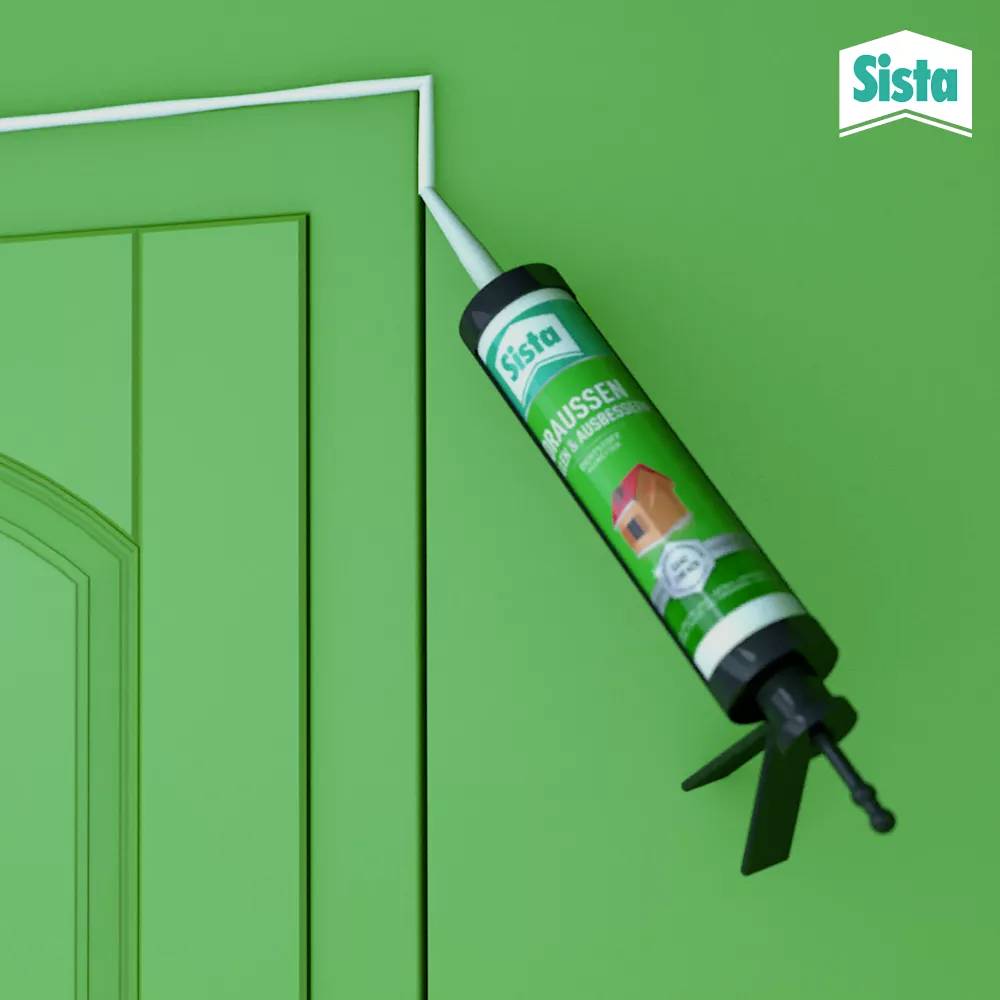 Sista SLOTR Sanitär-Silikon Herstellerfarbe Transparent SLOTR 280ml