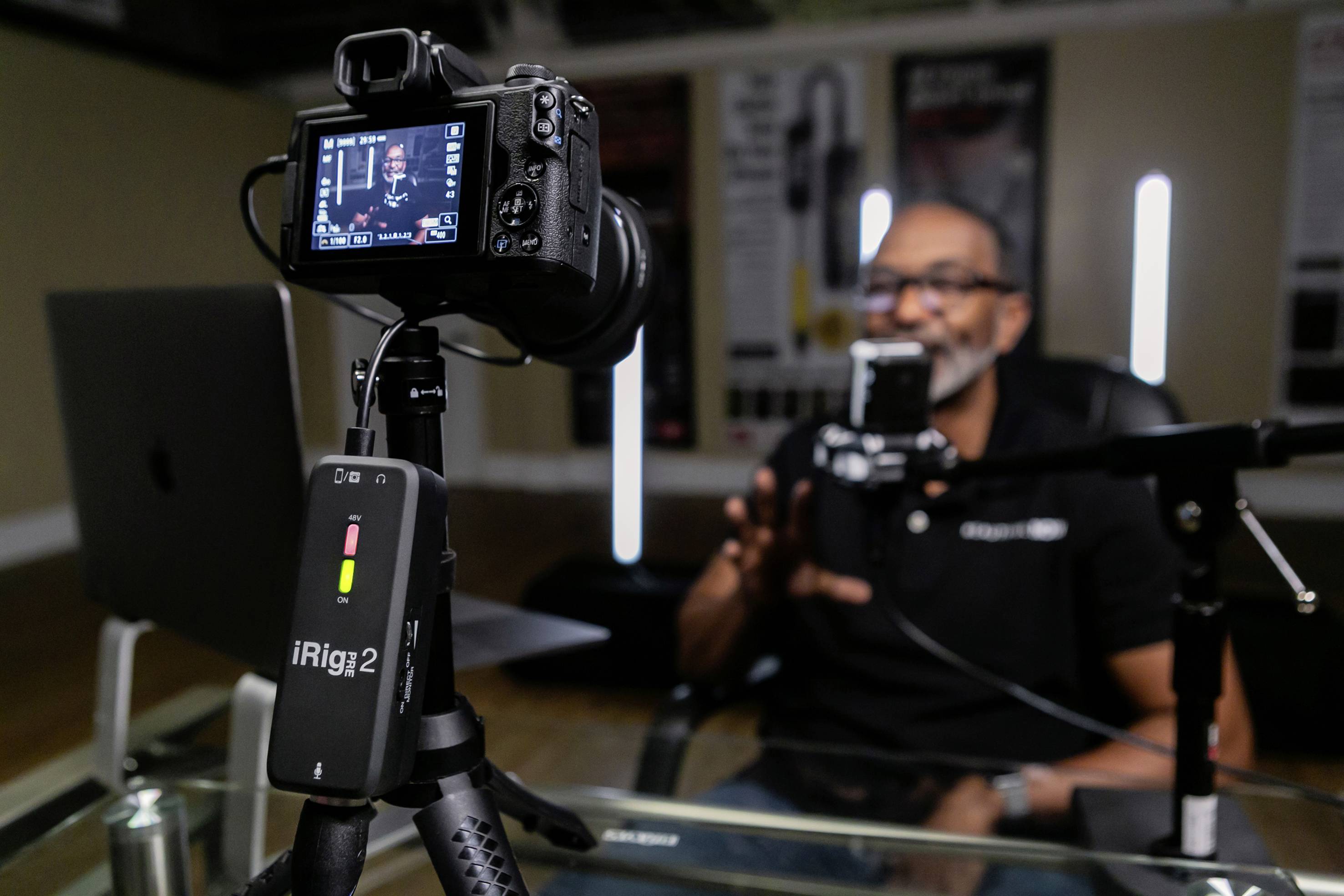 IK Multimedia iRig Pre 2 Ansteck Handymikrofon Übertragungsart (Details):Kabelgebunden Audio, 2.0 (