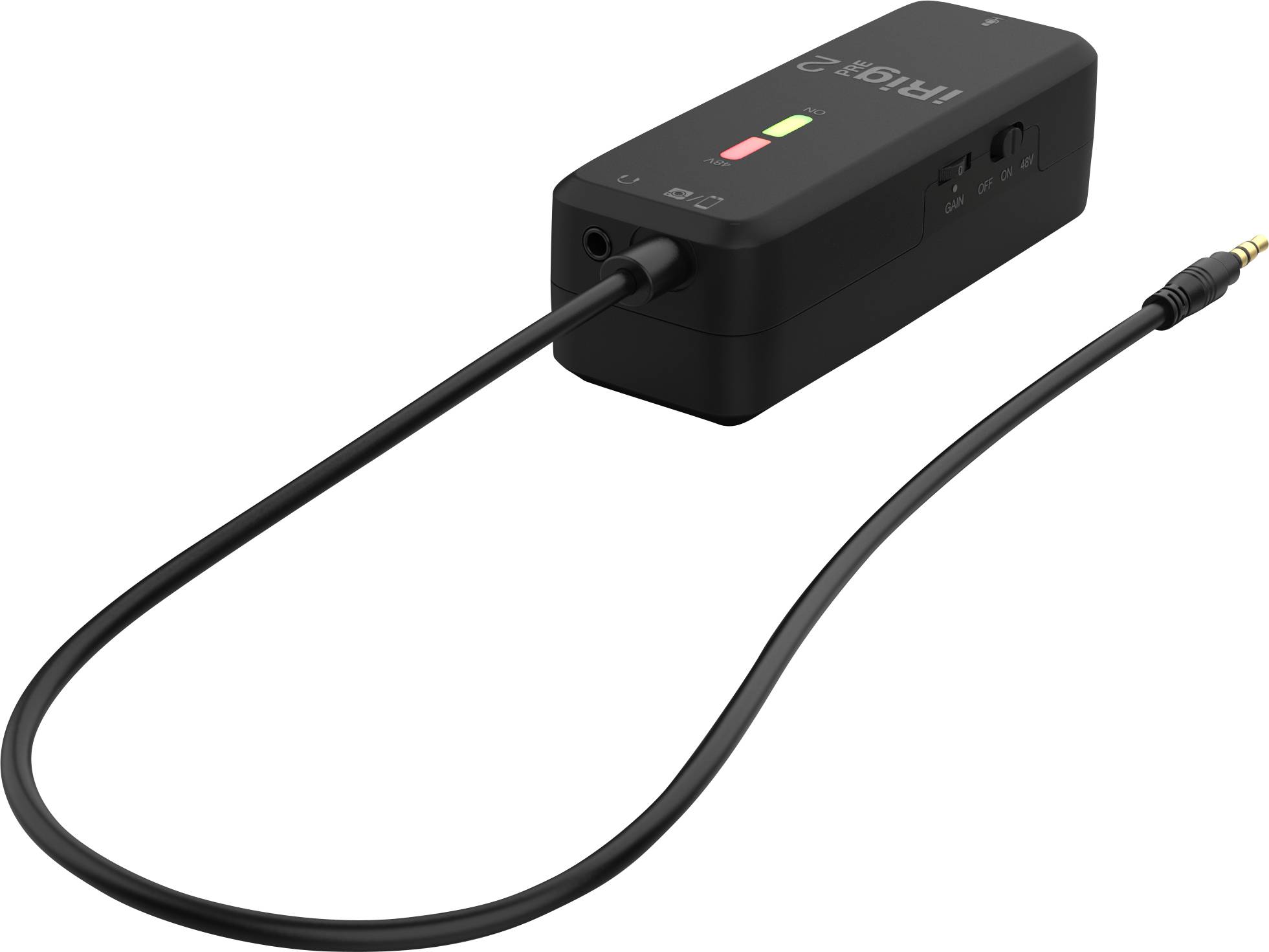 IK Multimedia iRig Pre 2 Ansteck Handymikrofon Übertragungsart (Details):Kabelgebunden Audio, 2.0 (3.5mm Klinke) Kabelgebunden