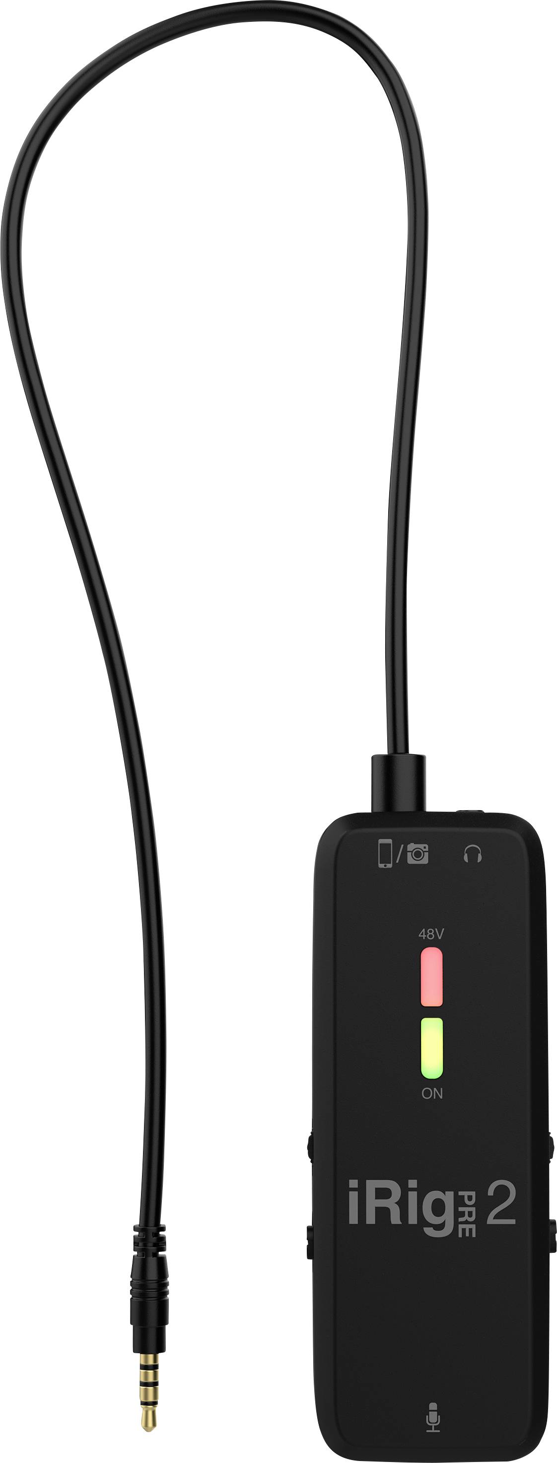 IK Multimedia iRig Pre 2 Ansteck Handymikrofon Übertragungsart (Details):Kabelgebunden Audio, 2.0 (