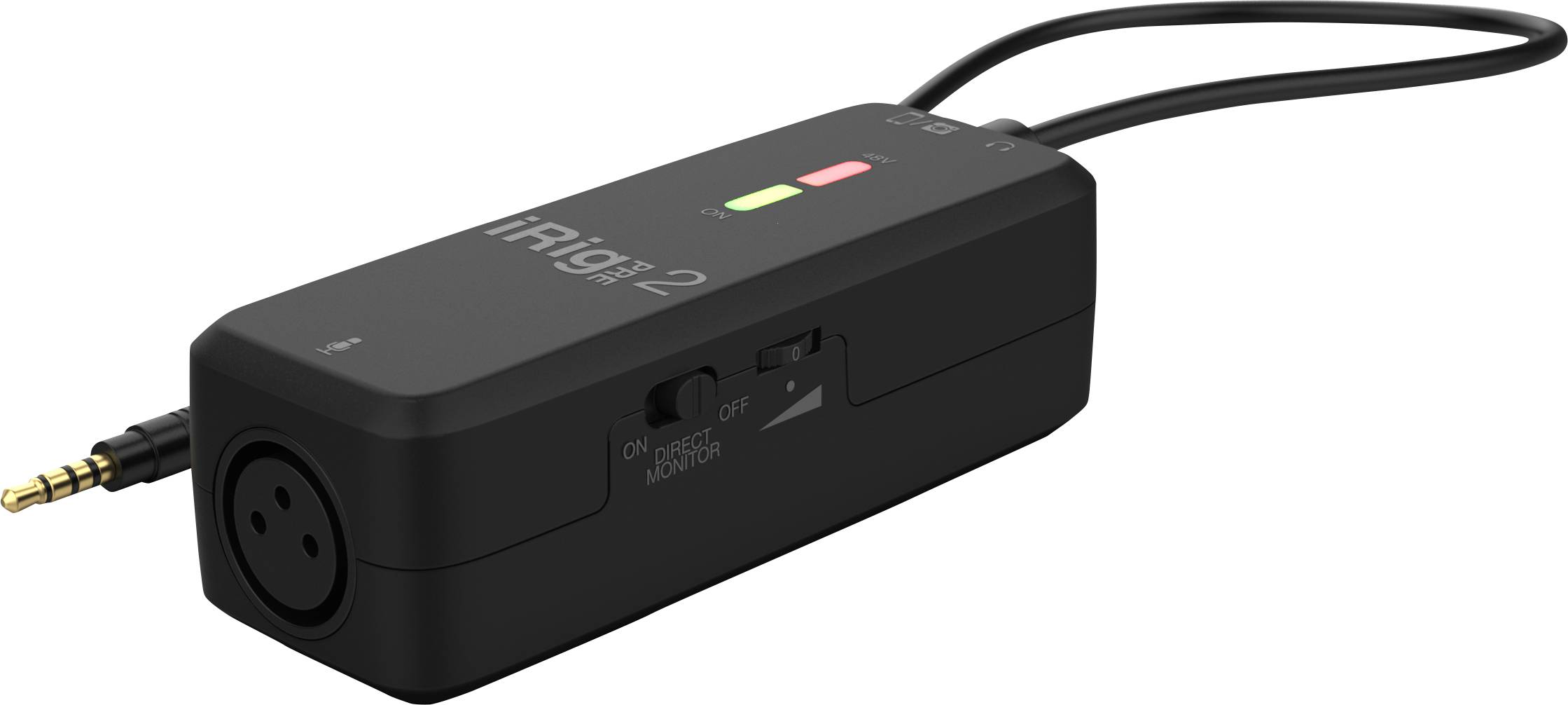 IK Multimedia iRig Pre 2 Ansteck Handymikrofon Übertragungsart (Details):Kabelgebunden Audio, 2.0 (3.5mm Klinke) Kabelgebunden