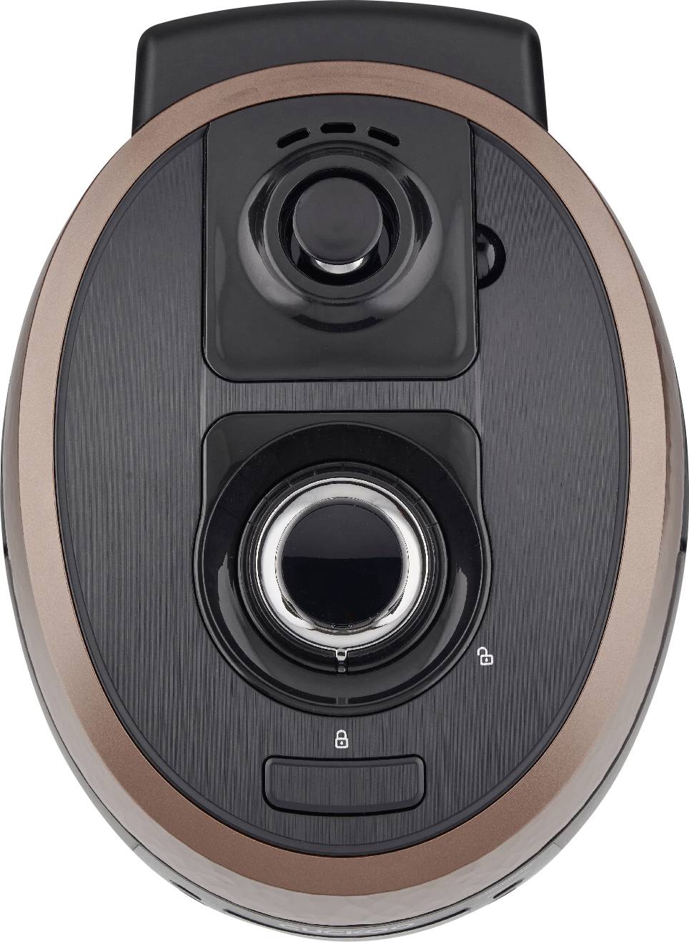 Cuckoo CRP-R0607F Reiskocher Schwarz, Rost-Braun mit Dampfgarfunktion