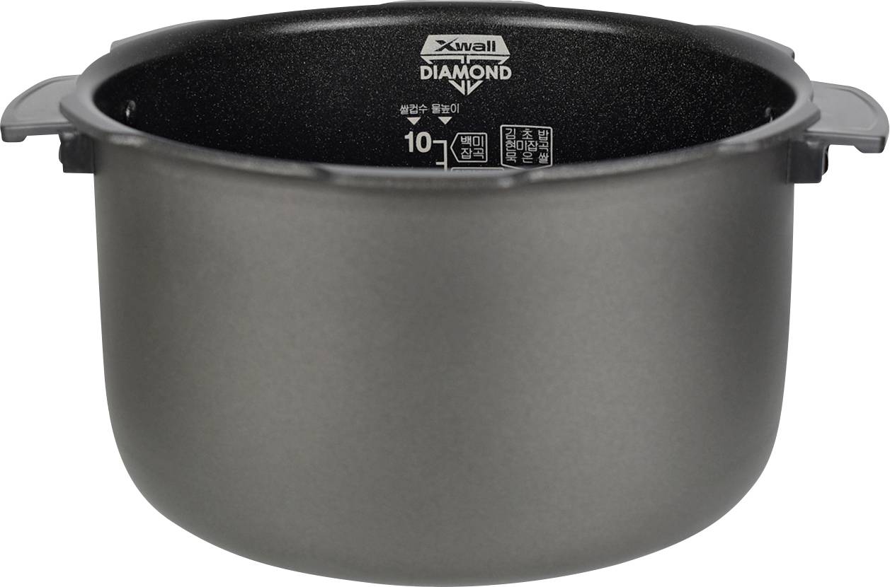 Cuckoo CRP-P1009S Reiskocher Schwarz mit Display, mit Dampfgarfunktion, Überhitzungsschutz