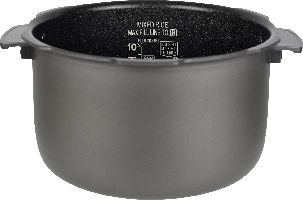 Cuckoo CRP-P1009S Reiskocher Schwarz mit Display, mit Dampfgarfunktion, Überhitzungsschutz