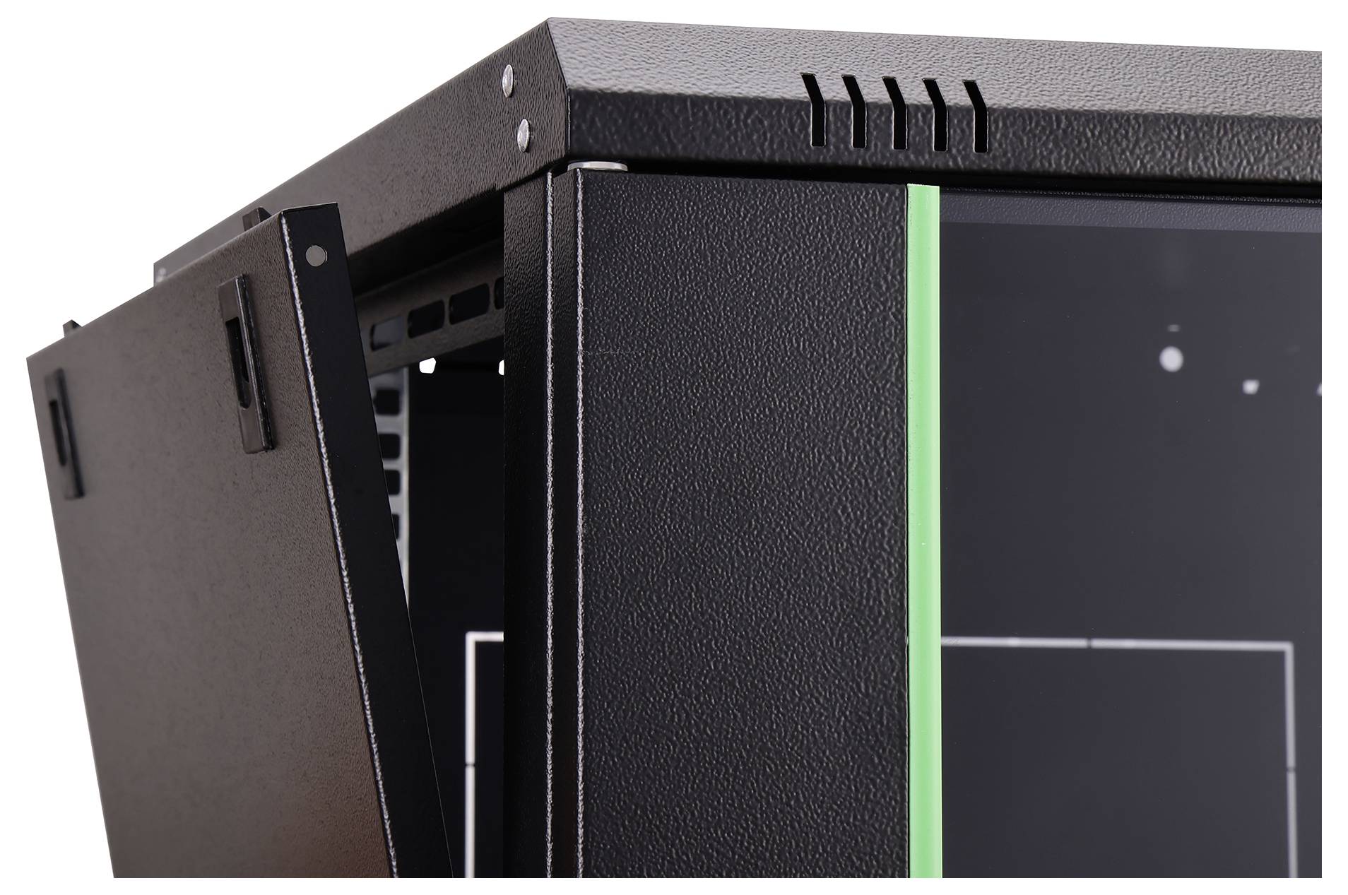 Digitus DN-19 07U-6/6-EC-SW 19 Zoll Wandgehäuse (B x H x T) 600 x 416 x 600mm 7 HE Schwarz, Schwarz (matt), Schwarz (RAL 9005)