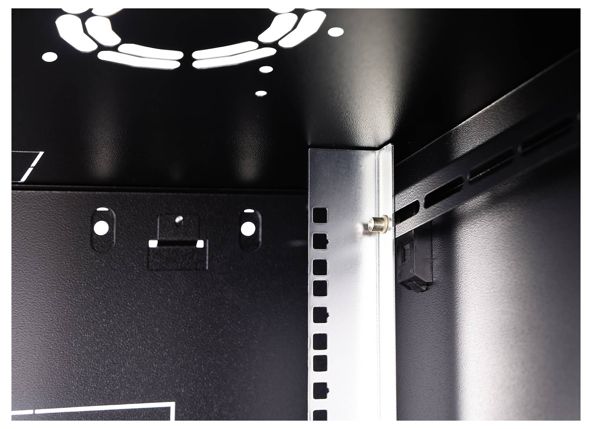 Digitus DN-19 07U-6/6-EC-SW 19 Zoll Wandgehäuse (B x H x T) 600 x 416 x 600mm 7 HE Schwarz, Schwarz (matt), Schwarz (RAL 9005)