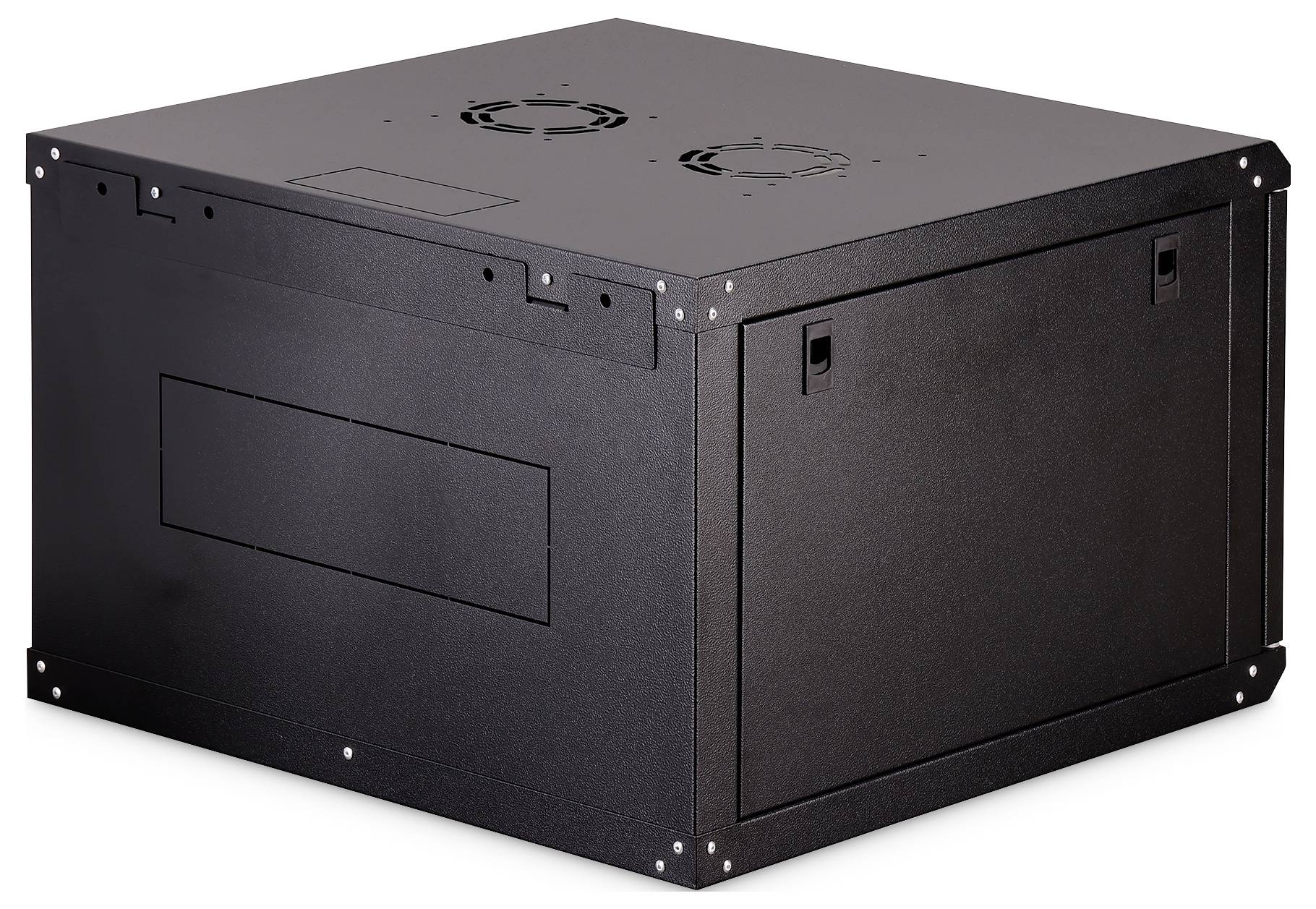 Digitus DN-19 07U-6/6-EC-SW 19 Zoll Wandgehäuse (B x H x T) 600 x 416 x 600mm 7 HE Schwarz, Schwarz (matt), Schwarz (RAL 9005)