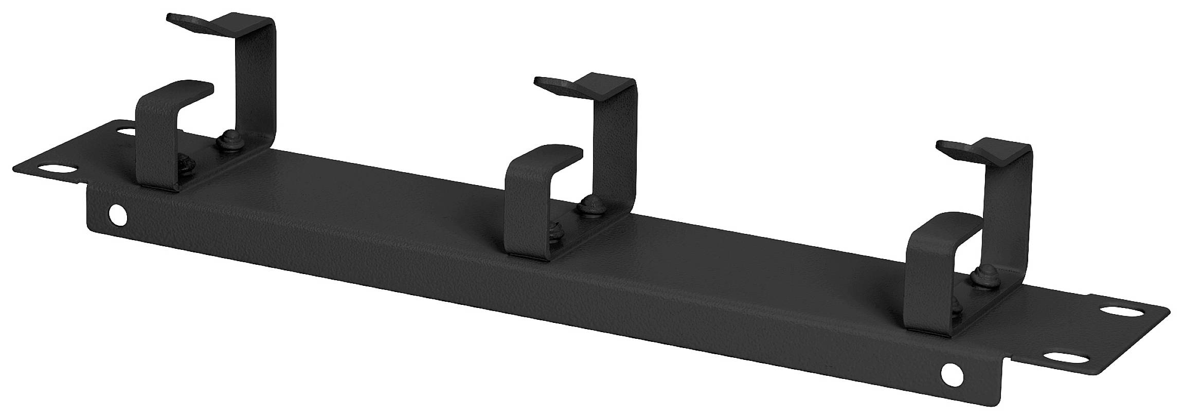 Digitus DN-10-ORG-1U-B 10 Zoll Netzwerkschrank-Kabelführung Geeignet für Schranktiefe: ab 300mm Schwarz (RAL 9005)