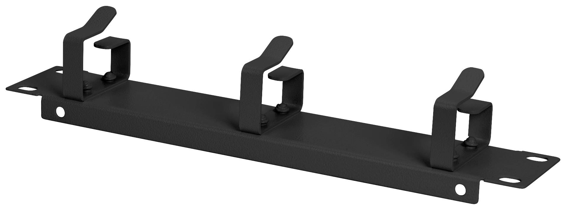 Digitus DN-10-ORG-1U-B 10 Zoll Netzwerkschrank-Kabelführung Geeignet für Schranktiefe: ab 300mm Schwarz (RAL 9005)