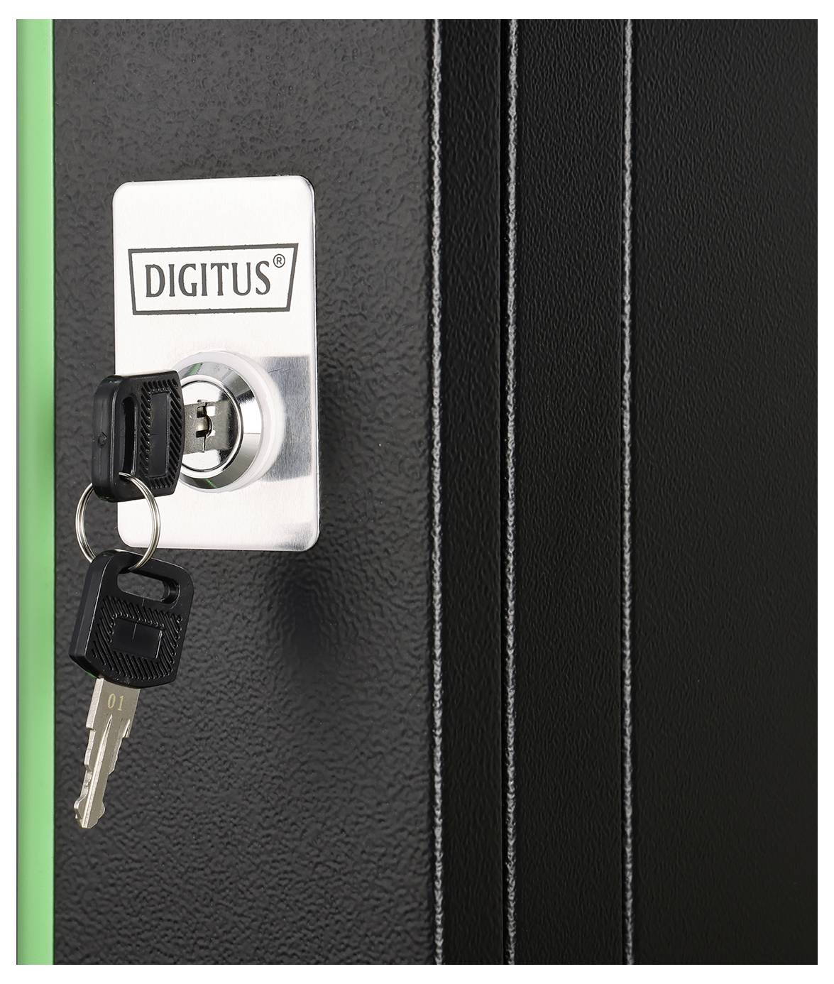 Digitus DN-19 09U-6/6-EC-SW 19 Zoll Wandgehäuse (B x H x T) 600 x 505 x 600mm 9 HE Schwarz, Schwarz (matt), Schwarz (RAL 9005)