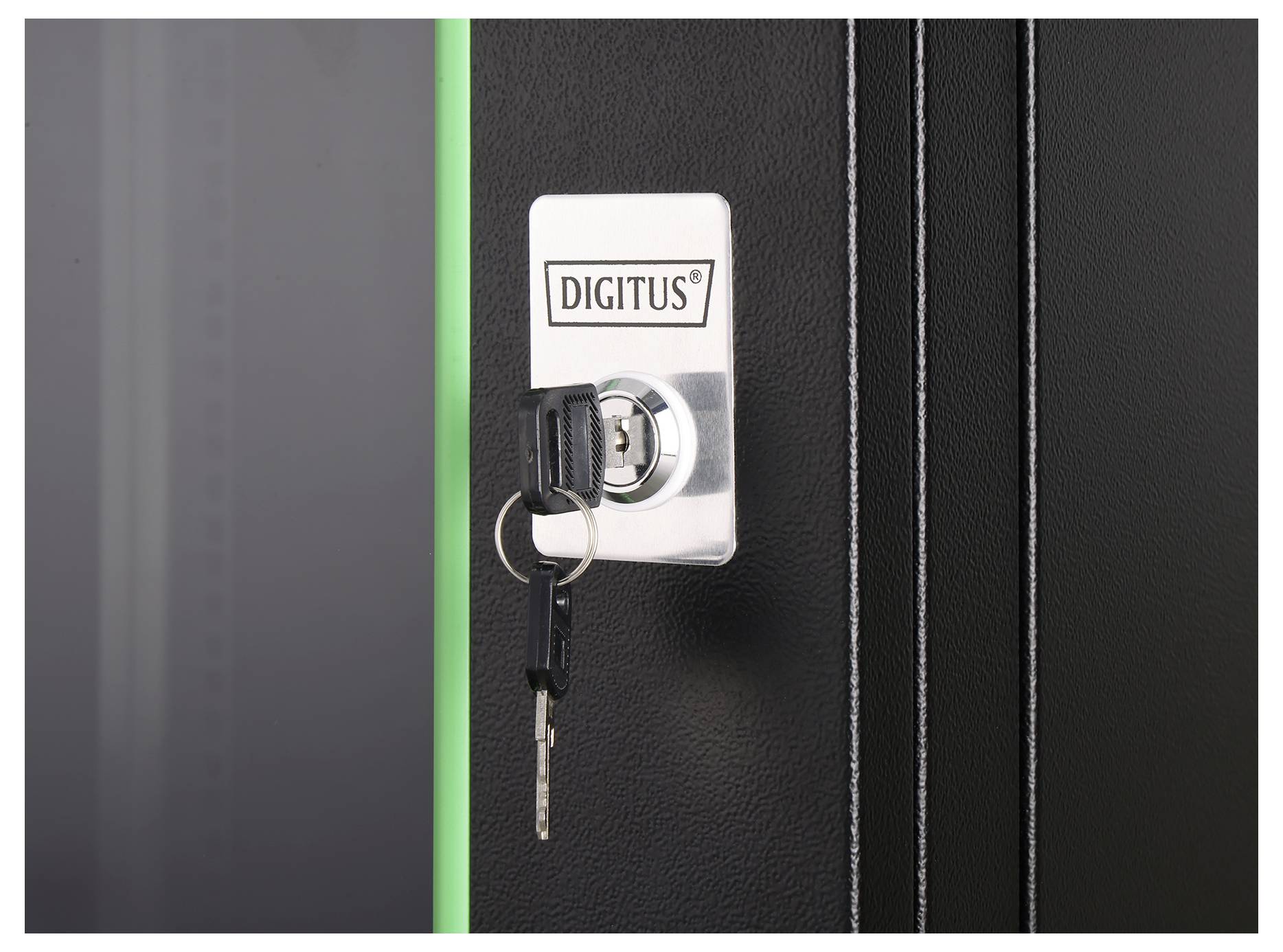 Digitus DN-19 12U-6/6-EC-SW 19 Zoll Wandgehäuse (B x H x T) 600 x 638 x 600mm 12 HE Schwarz, Schwarz (matt), Schwarz (RAL 9005)