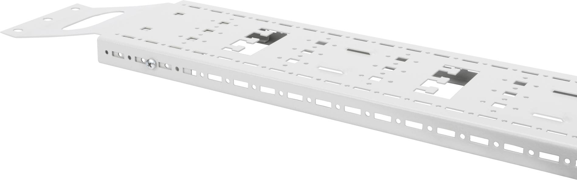 Digitus DN-19 ORG-42U 19 Zoll Kabelhalter 42 HE Geeignet für Schranktiefe: ab 300 mm Grau, Grau (RAL 7035)