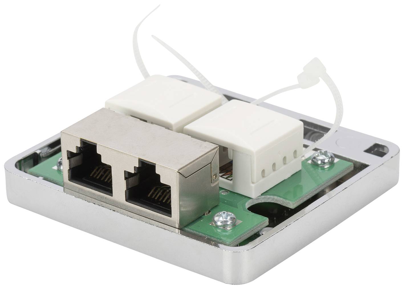 Digitus Netzwerkdose Aufputz CAT 6a 2 Port