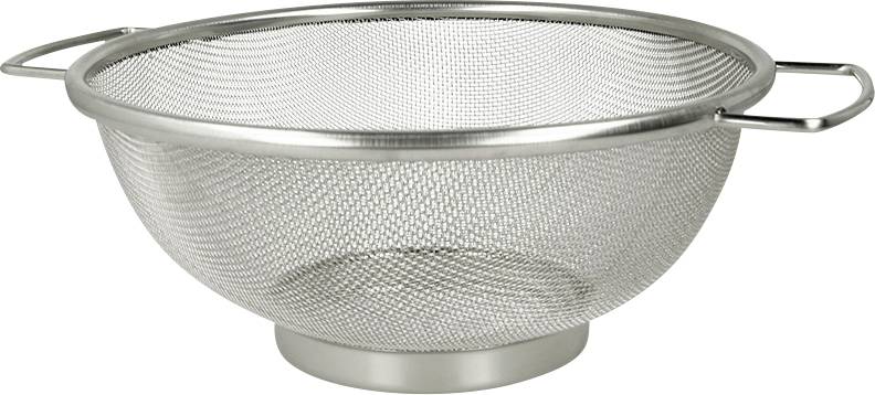Metaltex 185326000 Standsieb 20 x 8 cm silber