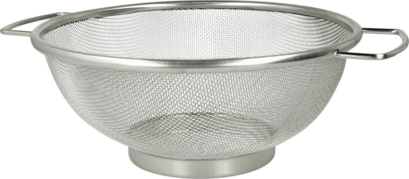 Metaltex 185327000 Standsieb 26 x 11 cm silber