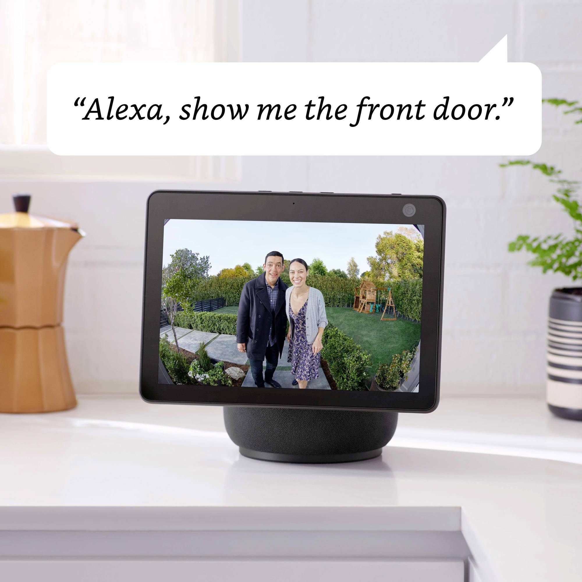 ring 8VR1S1-0EU0 IP-Video-Türsprechanlage Video Doorbell 4 WLAN Außeneinheit