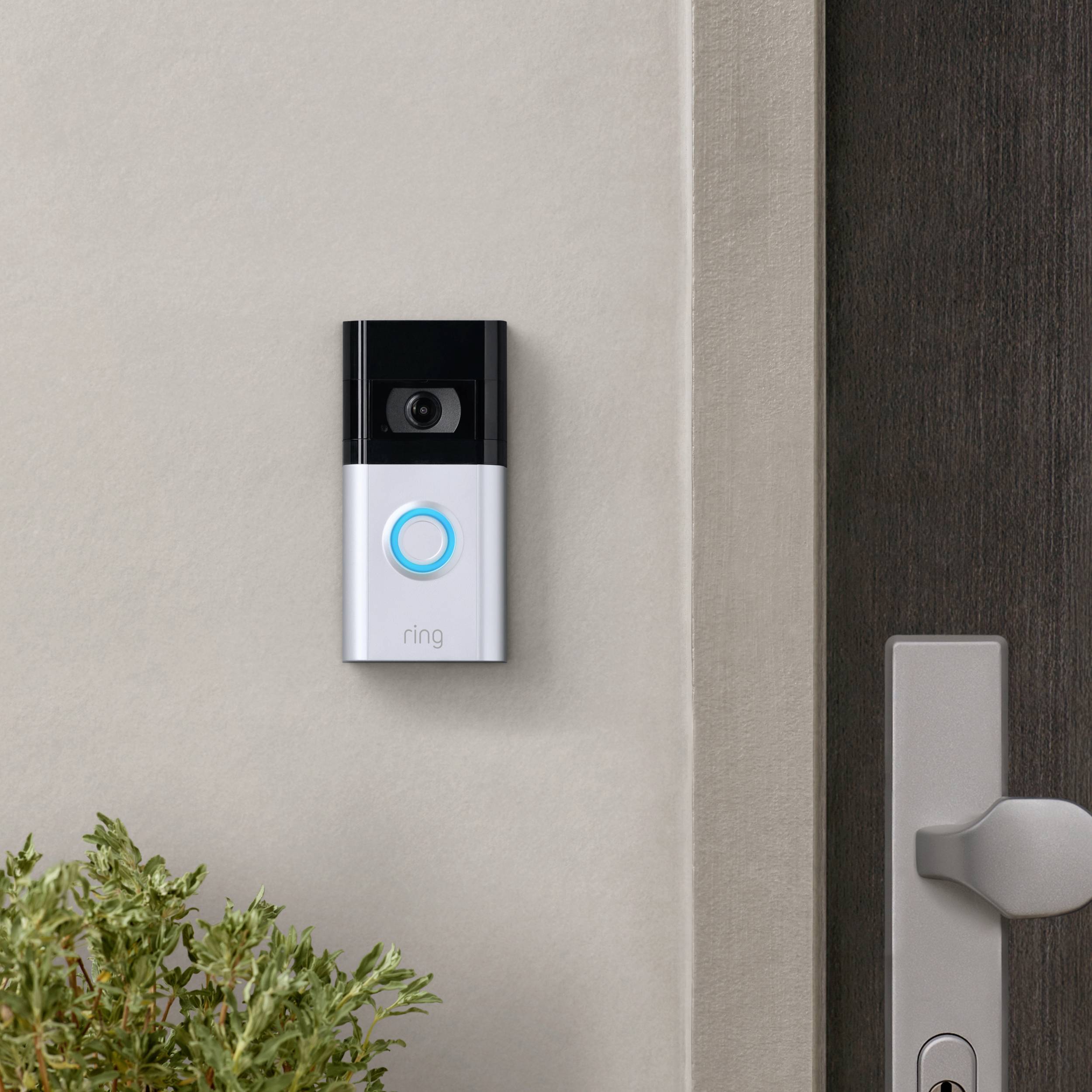 ring 8VR1S1-0EU0 IP-Video-Türsprechanlage Video Doorbell 4 WLAN Außeneinheit