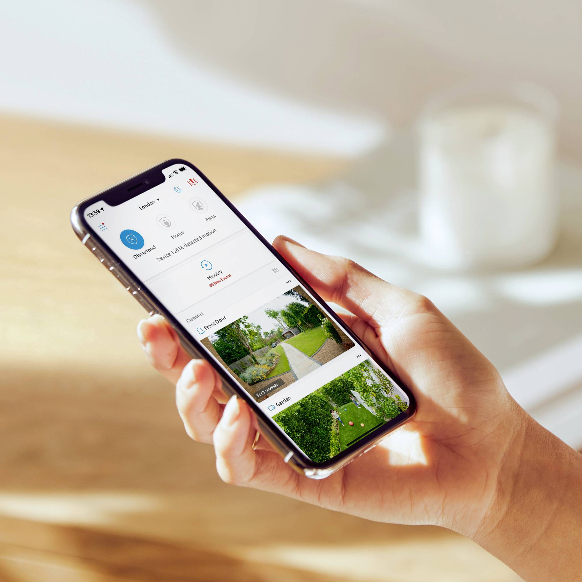 ring 8VR1S1-0EU0 IP-Video-Türsprechanlage Video Doorbell 4 WLAN Außeneinheit