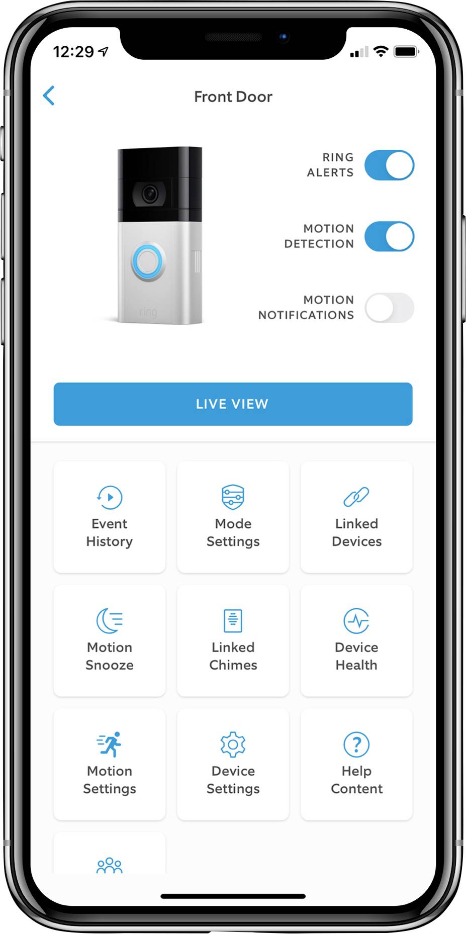 ring 8VR1S1-0EU0 IP-Video-Türsprechanlage Video Doorbell 4 WLAN Außeneinheit
