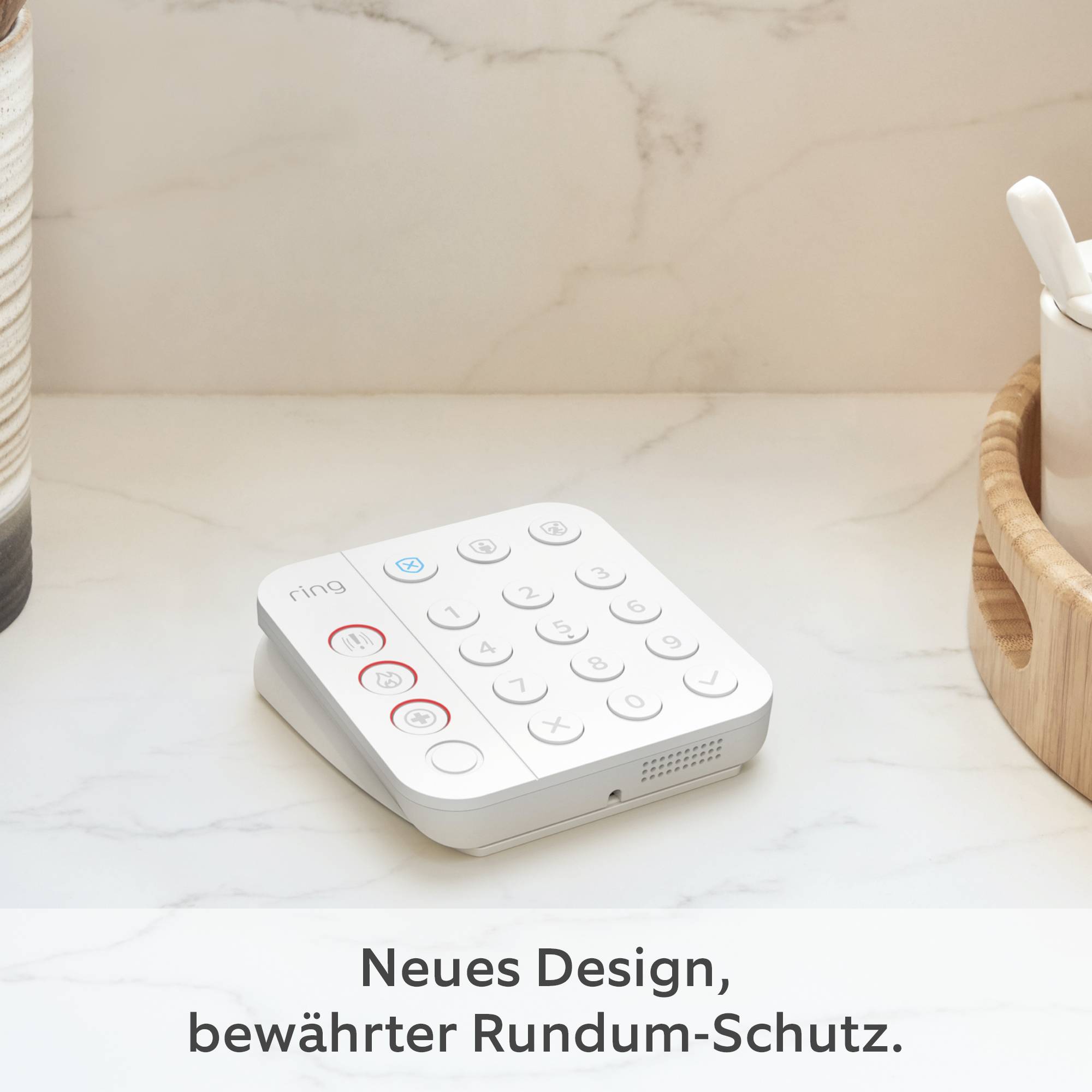 Ring Alarm 5 Piece Kit (2nd Gen) - HB 4K11SZ-0EU0 Funk-Alarmanlagen-Set